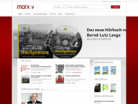 buechermarx.com Webseite Vorschau