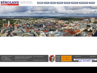 bueroland-leipzig.de Webseite Vorschau