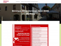 buerohaus-ahner.de Webseite Vorschau