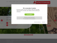 buerstenmann.com Webseite Vorschau