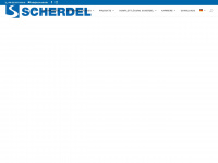 scherdel.com Webseite Vorschau