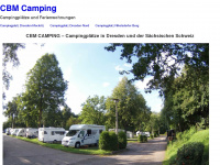 cbm-camping.de Webseite Vorschau