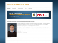 cdu-leipzig-suedost.de Webseite Vorschau