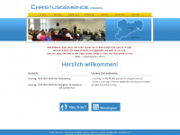 christusgemeinde-freiberg.de Webseite Vorschau
