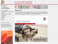 kirchgemeinde-klotzsche.de Webseite Vorschau