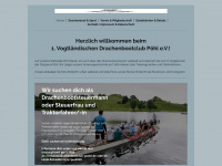drachenbootclub-poehl.de Webseite Vorschau