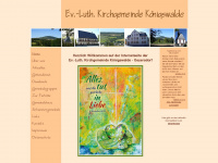 kirche-koenigswalde.de Webseite Vorschau