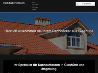 dachdecker-busch.de Webseite Vorschau