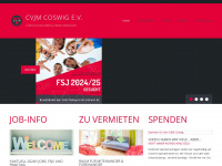 cvjm-coswig.de Webseite Vorschau