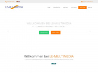 le-multimedia.de Webseite Vorschau