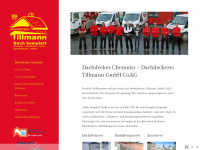 dachdeckerei-tillmann.de Webseite Vorschau