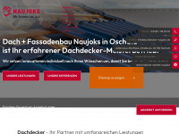dachdecker-naujoks.de Webseite Vorschau