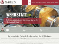 marks-dieselmotorentechnik.de Webseite Vorschau