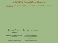 orthopädie-limbach.com Webseite Vorschau