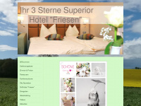 hotel-friesen.de Webseite Vorschau