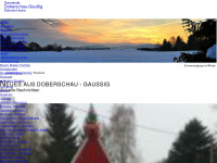 doberschau-gaussig.de Webseite Vorschau