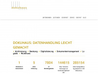 dokuhaus.com Webseite Vorschau