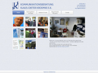 kroemke.de Webseite Vorschau