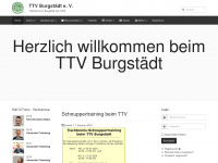 ttv-burgstaedt.de Webseite Vorschau