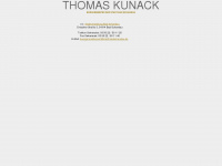 thomaskunack.de Webseite Vorschau