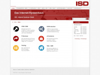 isd-internet.de Webseite Vorschau