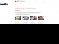 drk-dresdenland.de Webseite Vorschau