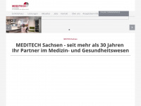 meditech-sachsen.de Webseite Vorschau