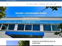duralin.de Webseite Vorschau