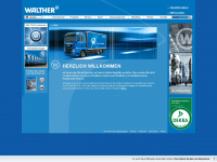walther-gmbh.com Webseite Vorschau