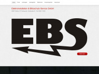 ebs-elektro.de Webseite Vorschau