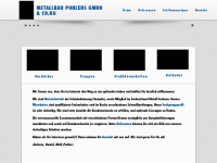 metallbau-pohlers.de Webseite Vorschau