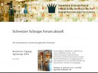 schnapsforum.ch Webseite Vorschau