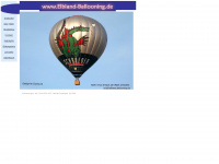 elbland-ballooning.de Webseite Vorschau
