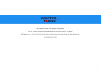 electrotonus.de Webseite Vorschau