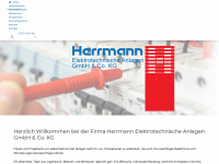 elektro-herrmann.de Webseite Vorschau