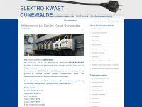 elektro-kwast.de Webseite Vorschau