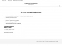 elektro-kalauka.de Webseite Vorschau