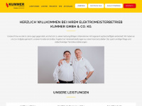 elektro-kummer.de Webseite Vorschau
