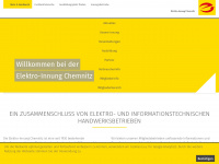 elektro-innung-chemnitz.de Webseite Vorschau