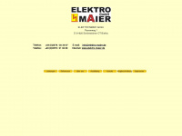 elektro-maier.de Webseite Vorschau