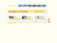 elektro-palm.de Webseite Vorschau