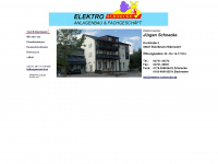 elektro-schnecke.de Webseite Vorschau