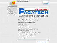 elektro-pagatsch.de Webseite Vorschau