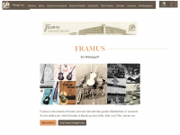 framus-vintage.de Webseite Vorschau