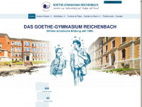 goethe-gymnasium-reichenbach.de Webseite Vorschau