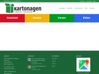 hartmann-kartonagen.de Webseite Vorschau