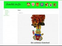 joscht.info Webseite Vorschau