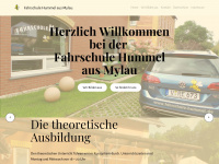 fahrschule-hummel.de Webseite Vorschau