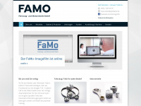 famo.de Webseite Vorschau