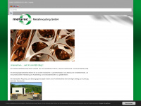 metarec-recycling.de Webseite Vorschau